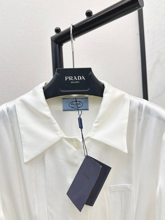 Pra 25ss satin shirt