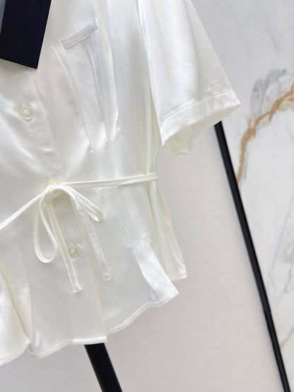 Pra 25ss satin shirt
