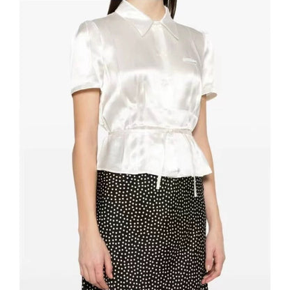 Pra 25ss satin shirt