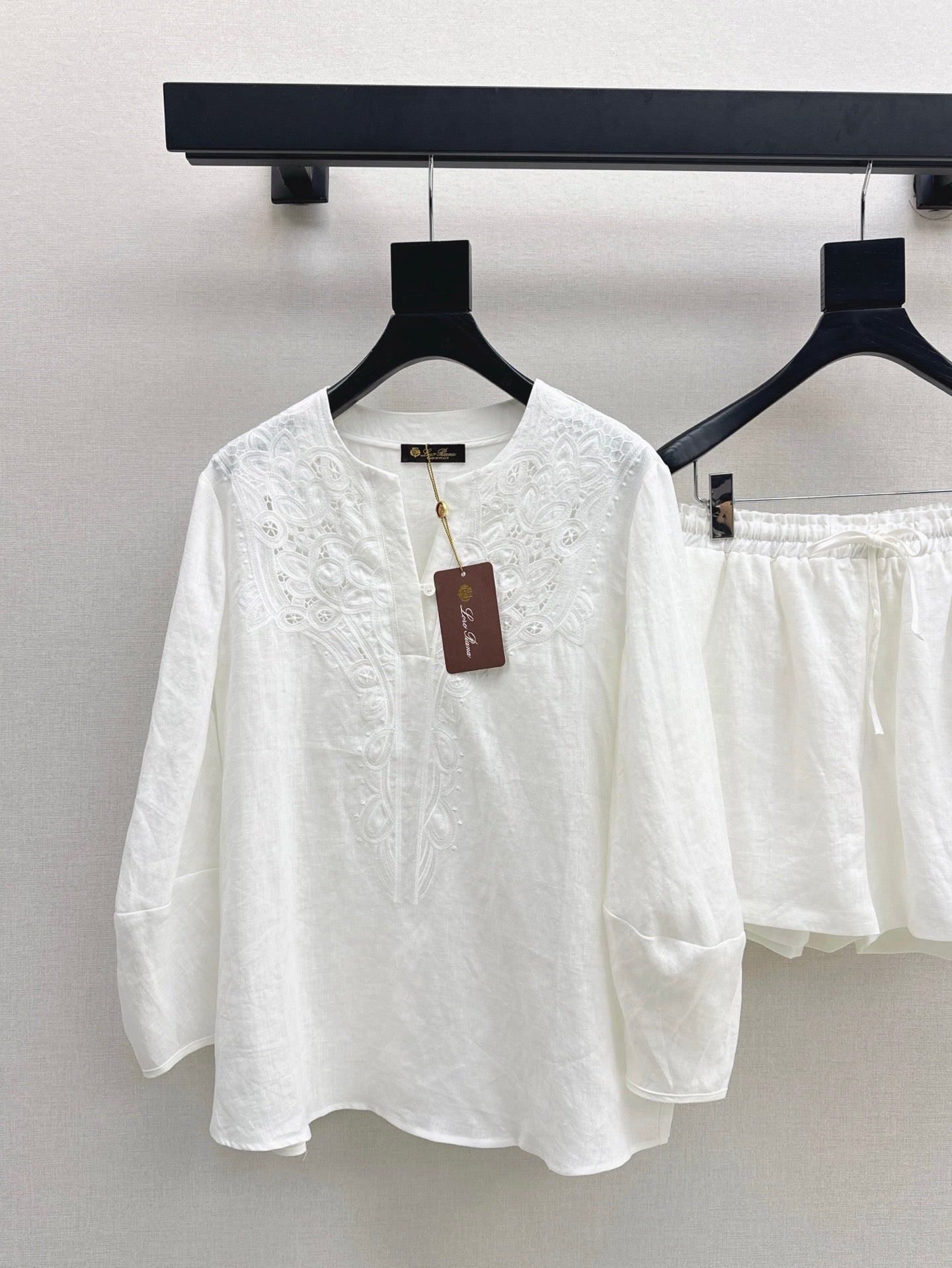 Loro 25ss linen suit