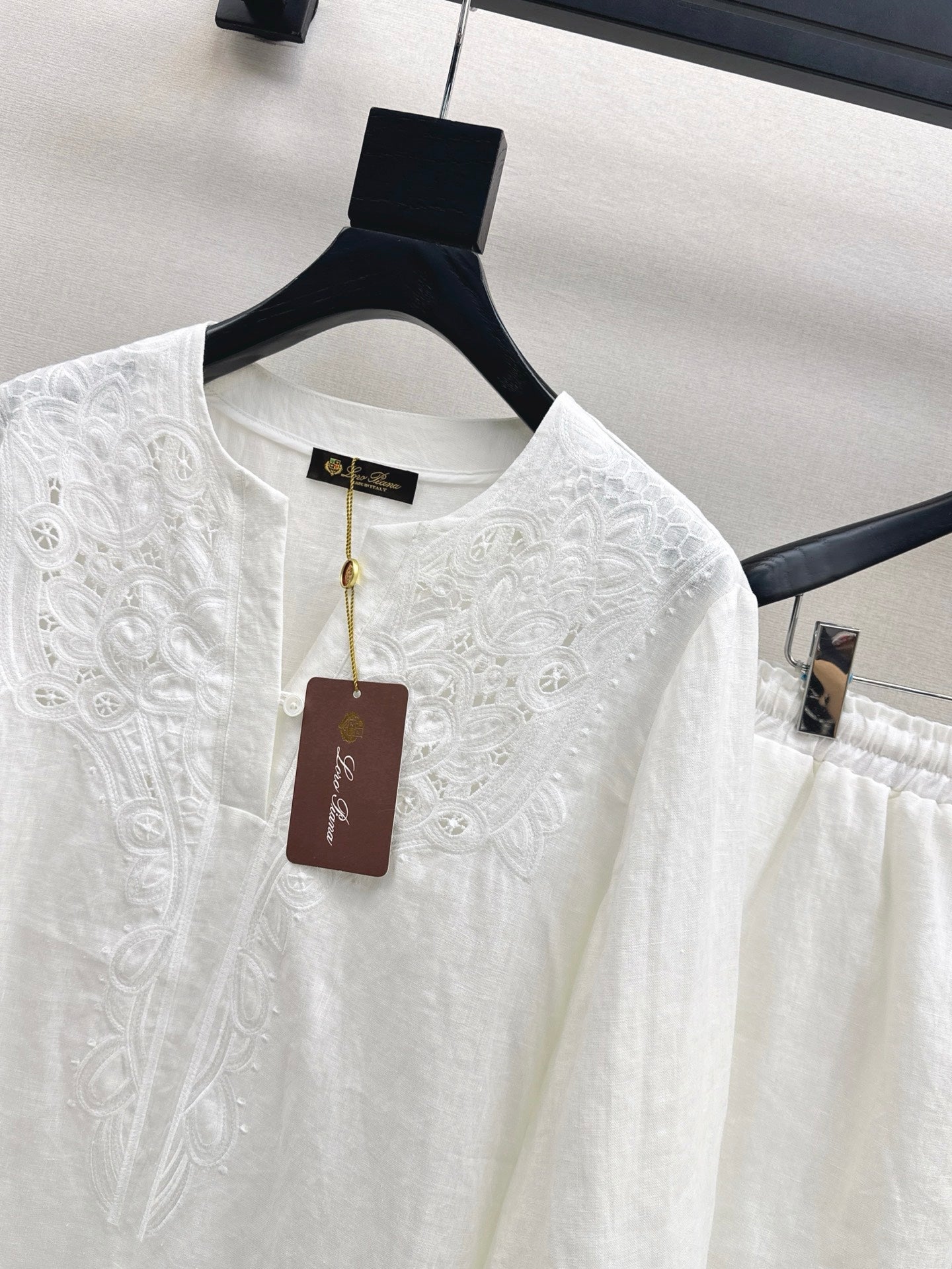 Loro 25ss linen suit