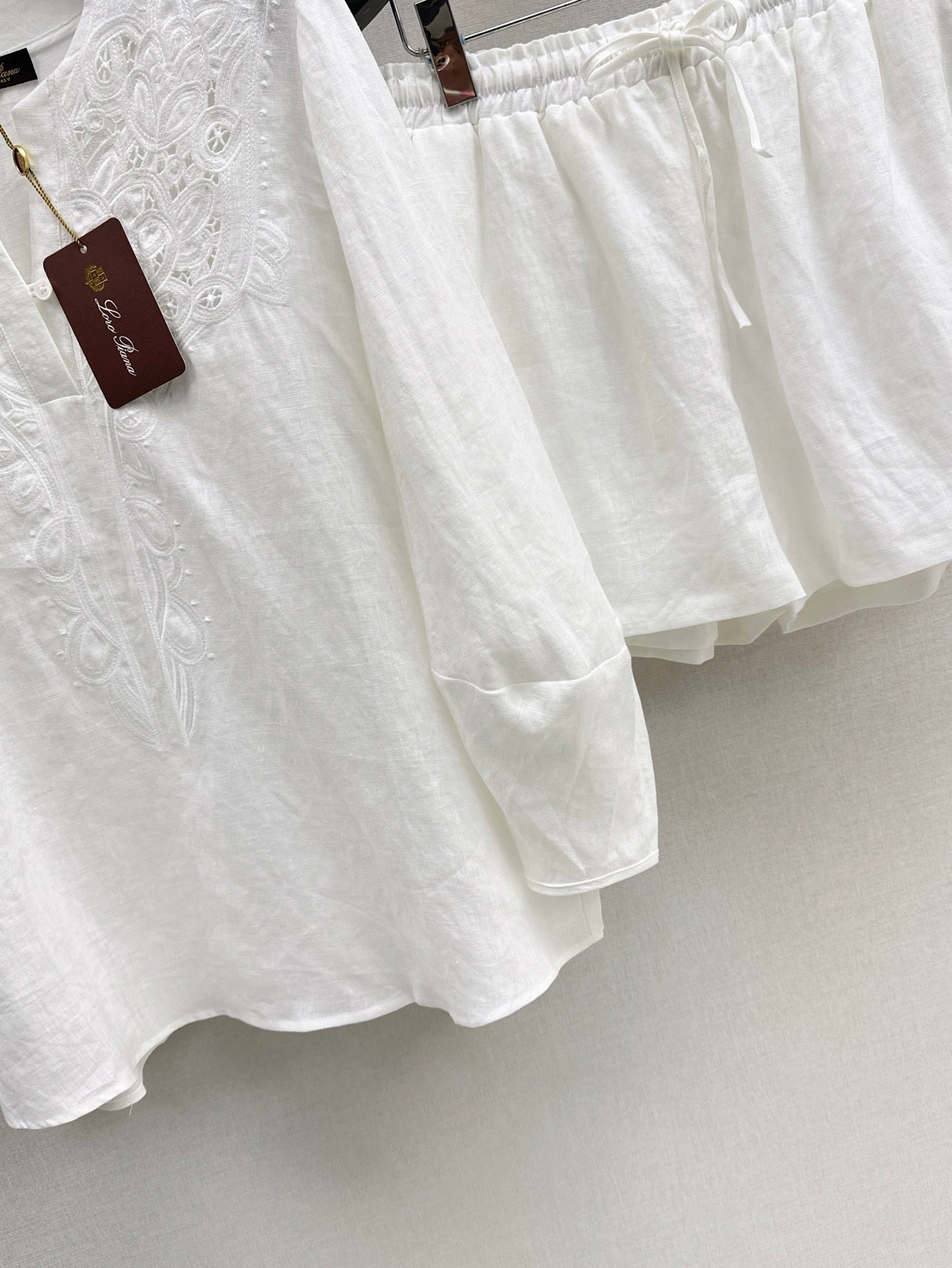 Loro 25ss linen suit