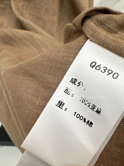 Loro 25ss linen sleeveless dress