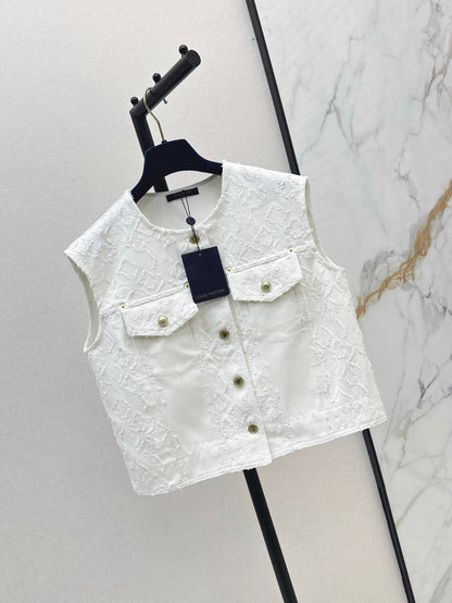 Louis 25ss jacquard vest
