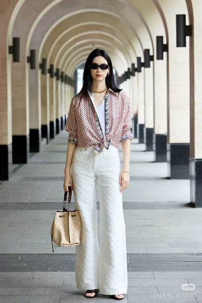 Louis 25ss jacquard jeans