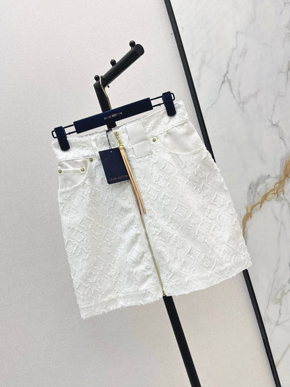 Louis 25ss jacquard skirt