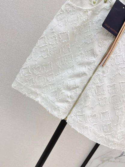 Louis 25ss jacquard skirt