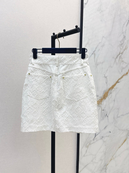 Louis 25ss jacquard skirt