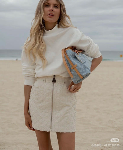 Louis 25ss jacquard skirt