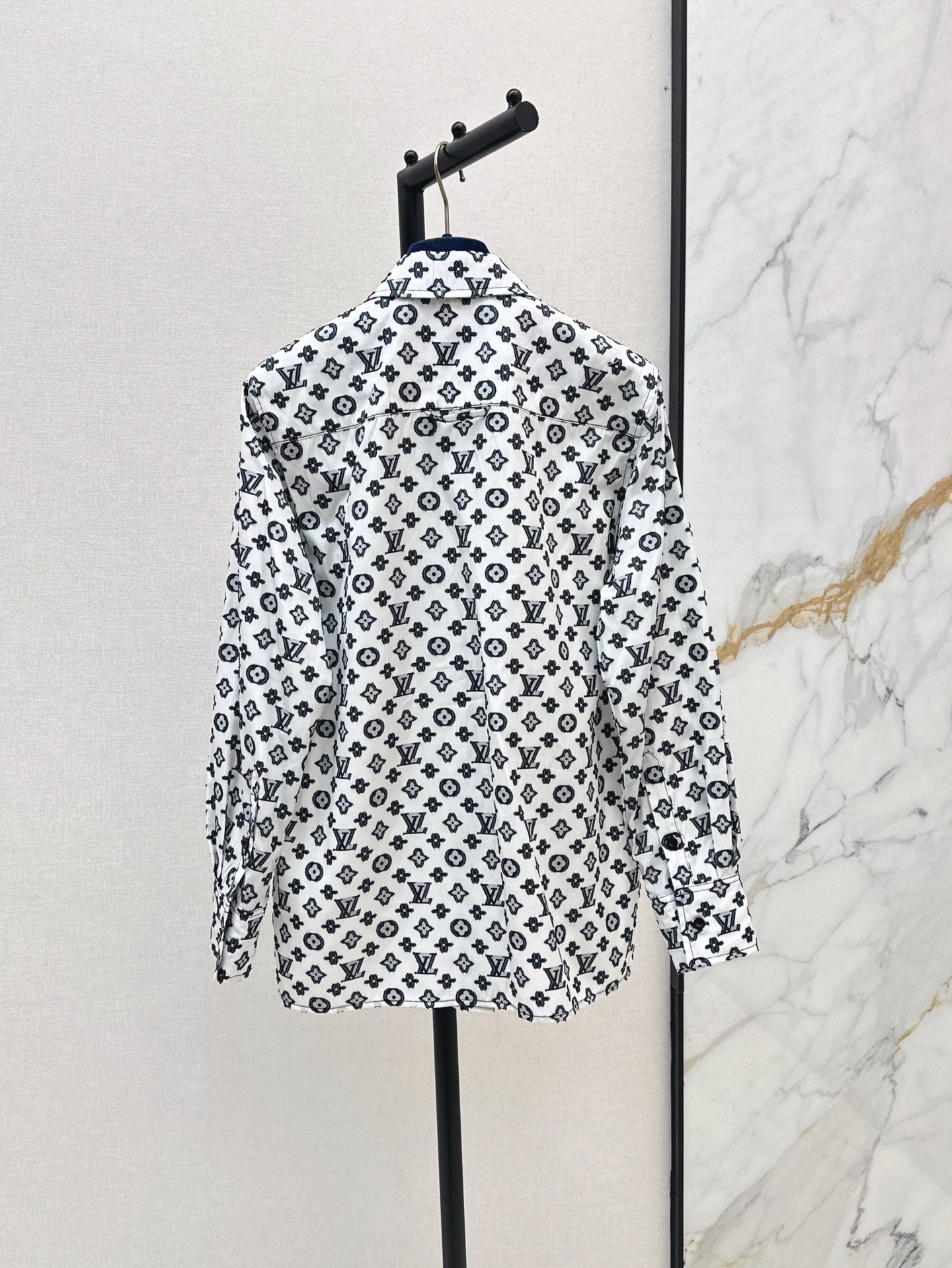 Louis 25ss monogram shirt