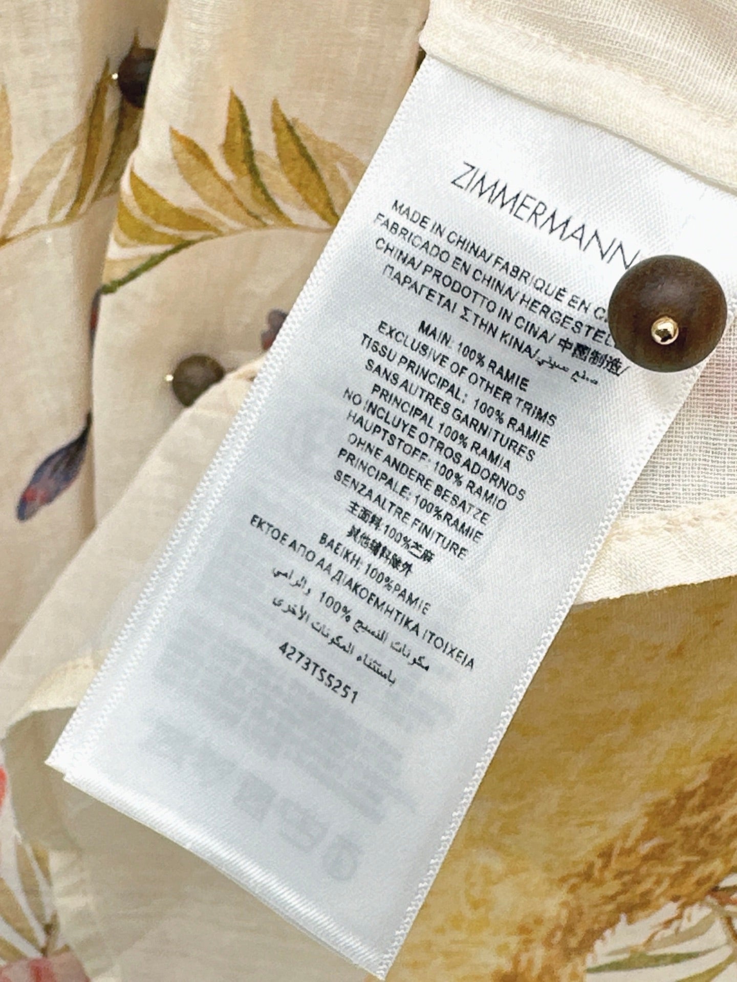 Zim 25ss linen shirt