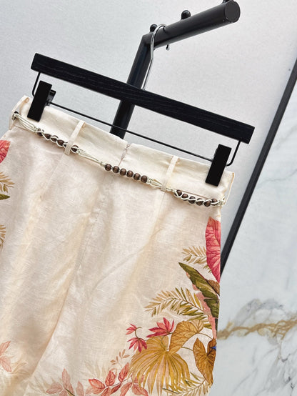 Zim 25ss linen short