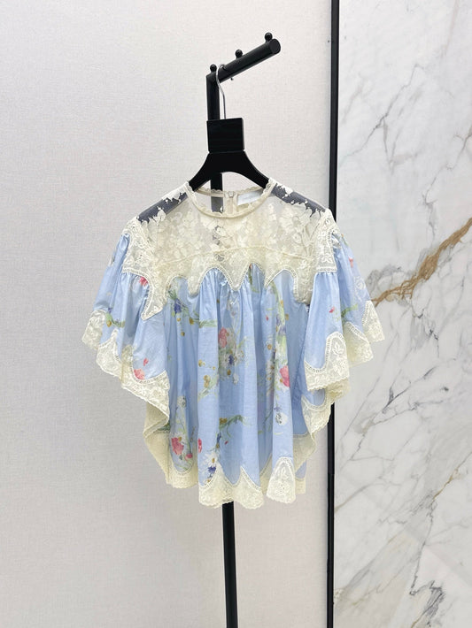 Zim 25ss lace shirt