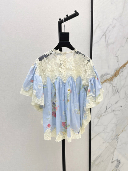 Zim 25ss lace shirt