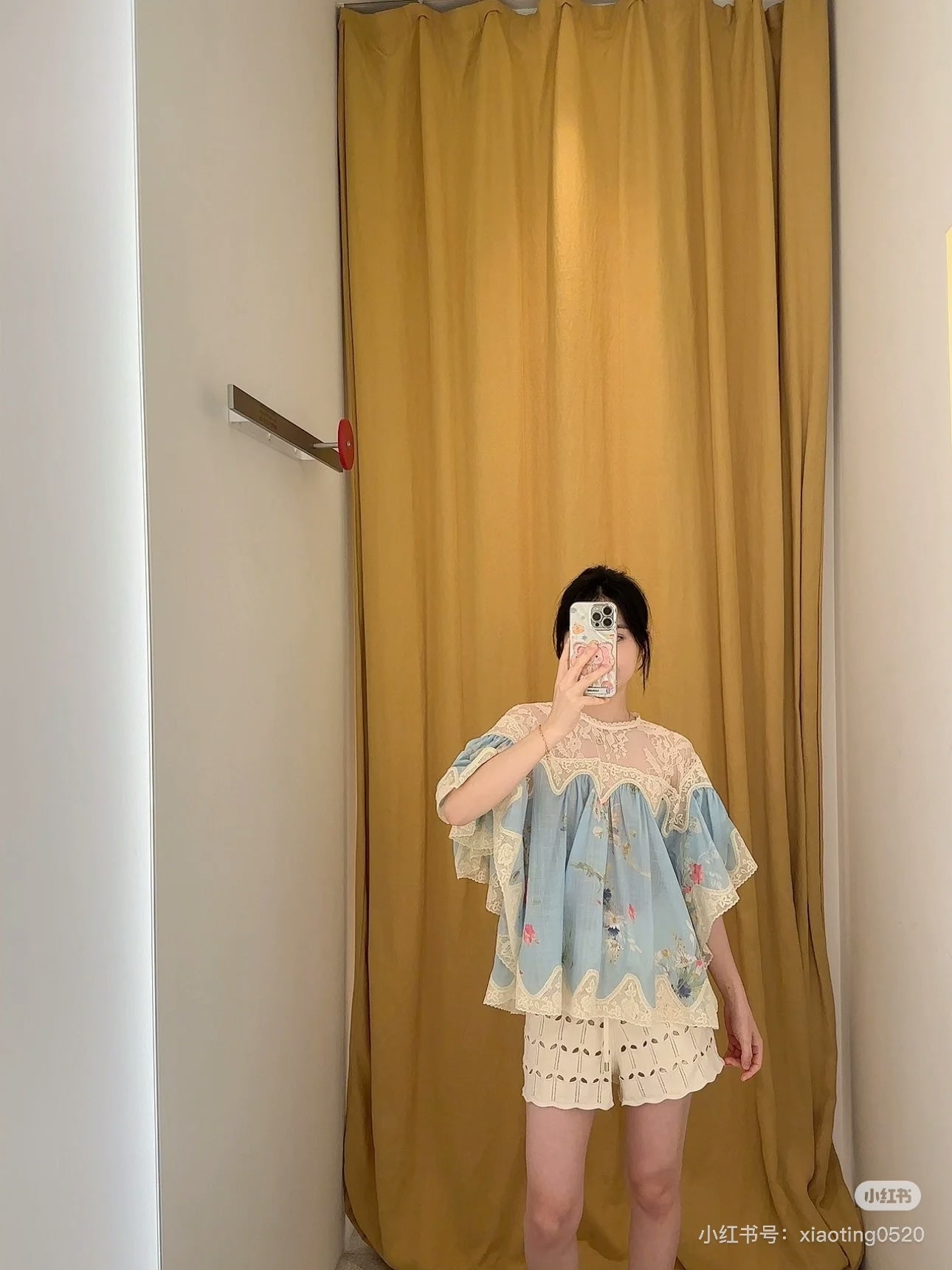 Zim 25ss lace shirt