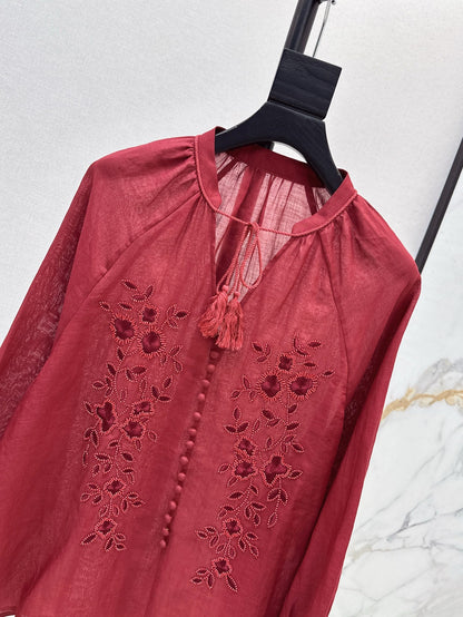 Loro 25ss linen shirt
