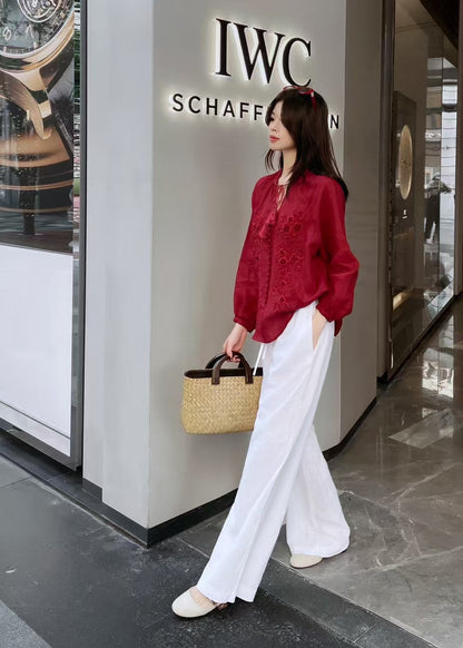 Loro 25ss linen shirt
