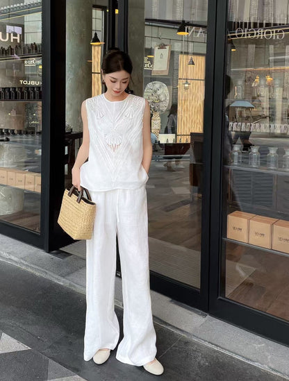 Loro 25ss linen suit