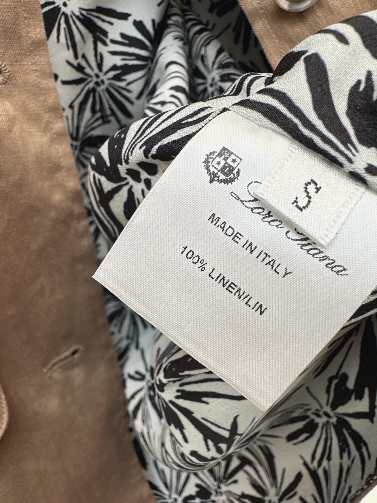 Loro 25ss linen vest
