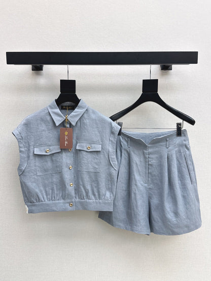 Loro 25ss linen suit