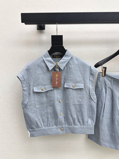 Loro 25ss linen suit
