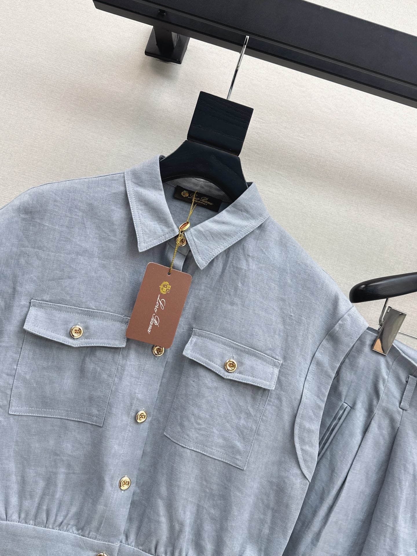 Loro 25ss linen suit