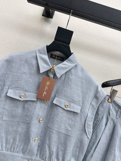 Loro 25ss linen suit
