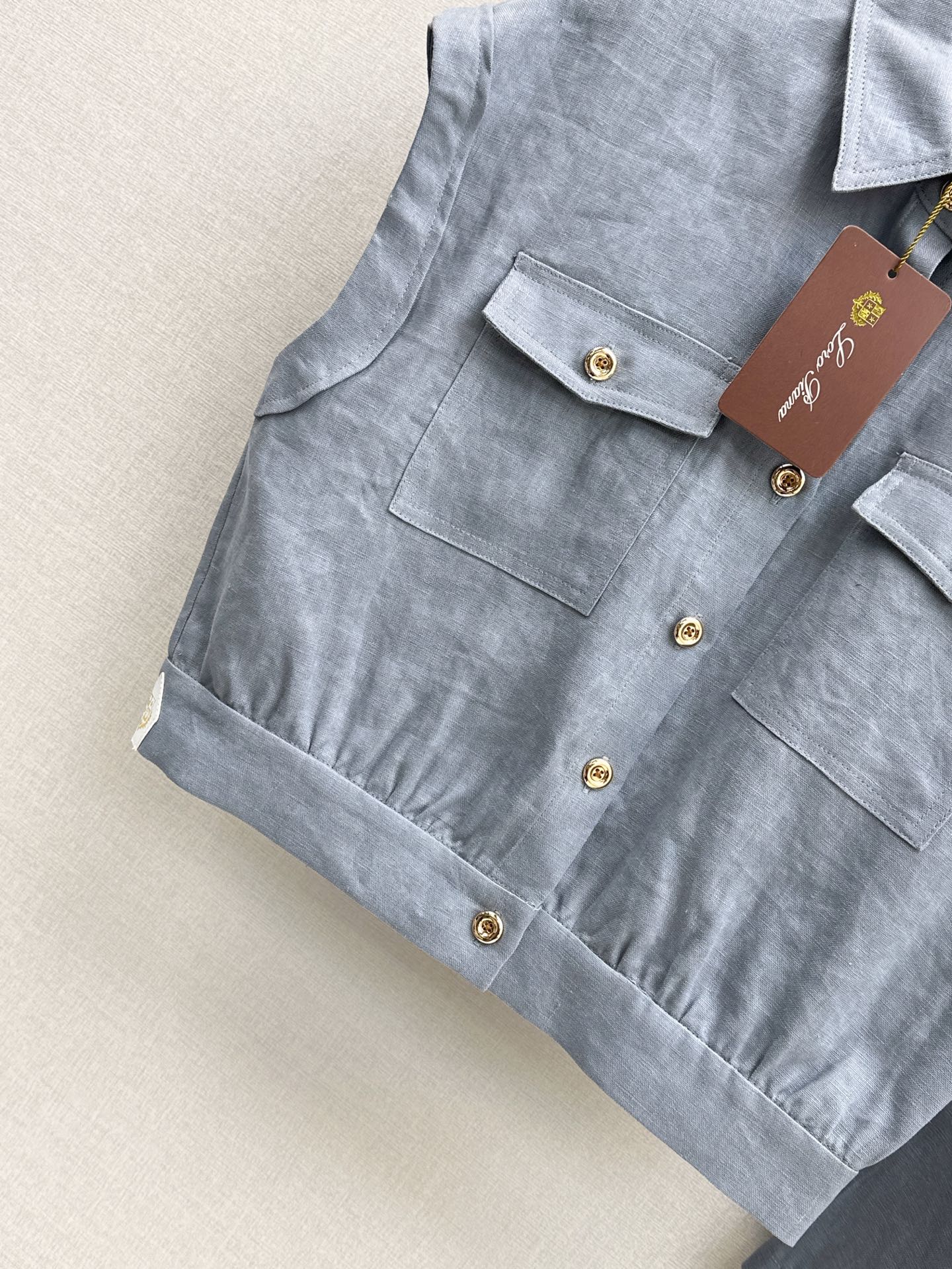 Loro 25ss linen suit