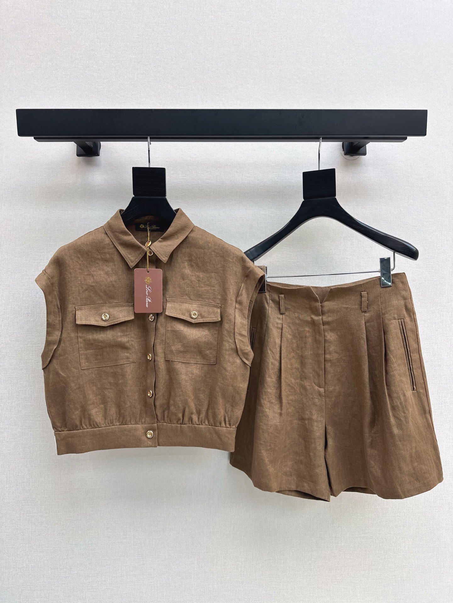 Loro 25ss linen suit