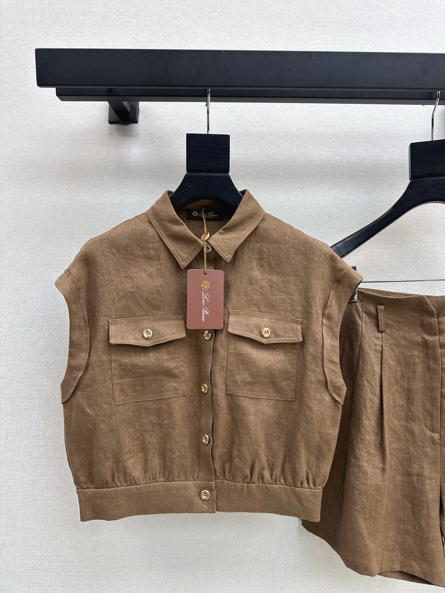Loro 25ss linen suit