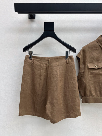 Loro 25ss linen suit
