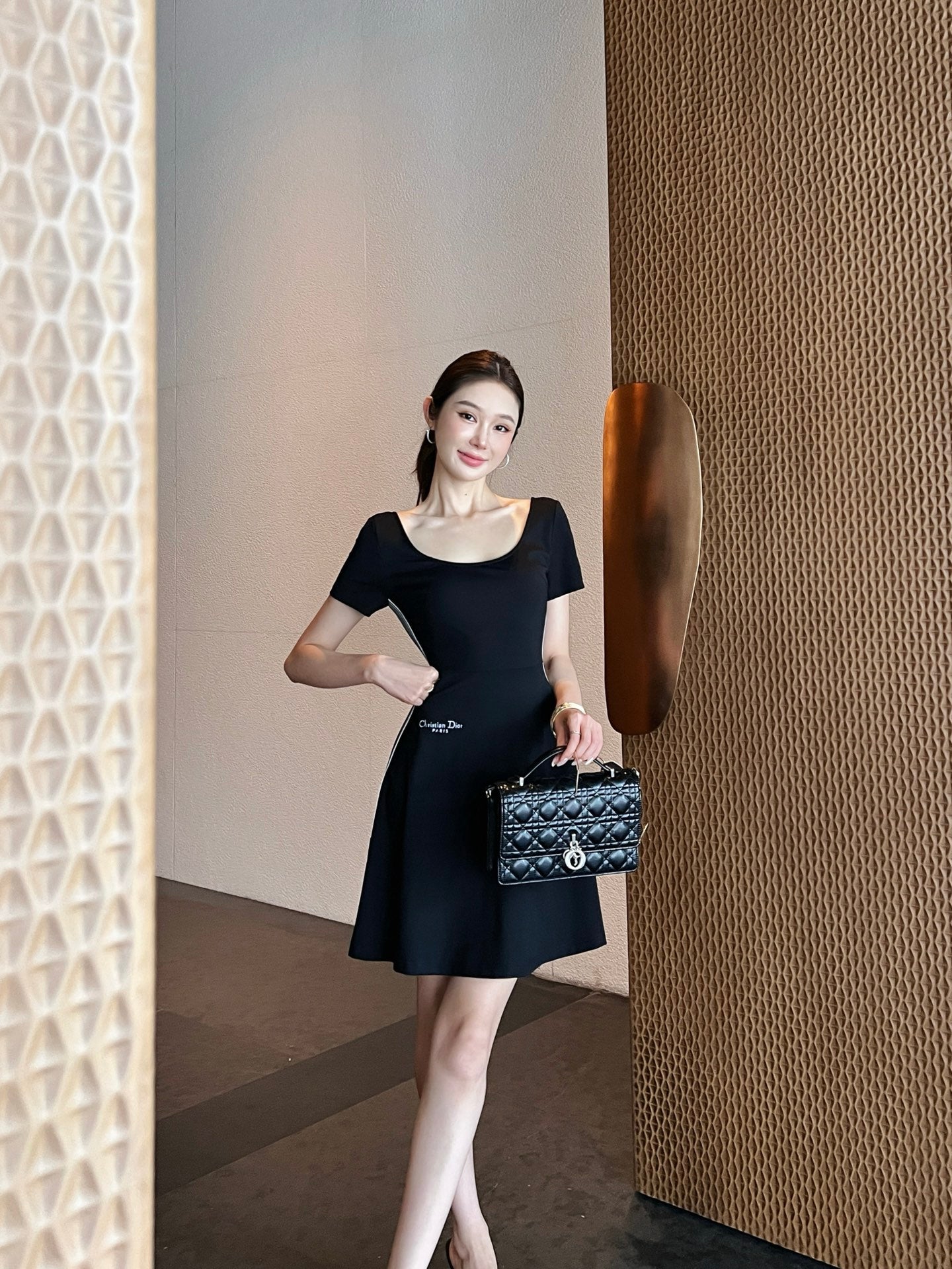 CD 25SS webbing dress
