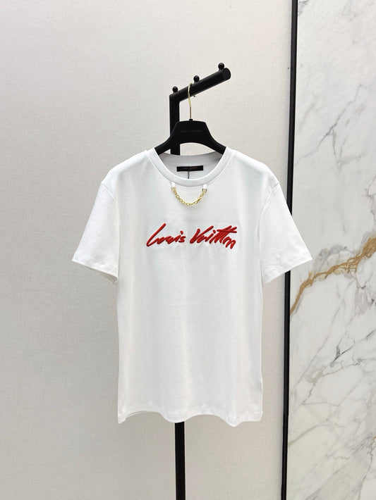 Loui 25ss embroidered t-shirt