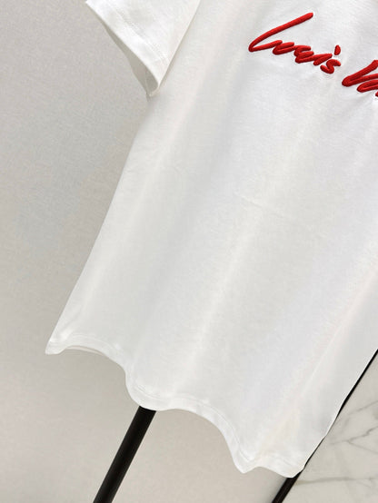 Loui 25ss embroidered t-shirt
