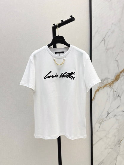 Loui 25ss embroidered t-shirt