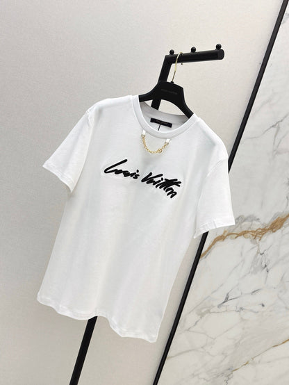 Loui 25ss embroidered t-shirt