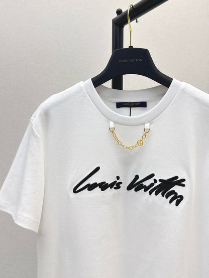 Loui 25ss embroidered t-shirt