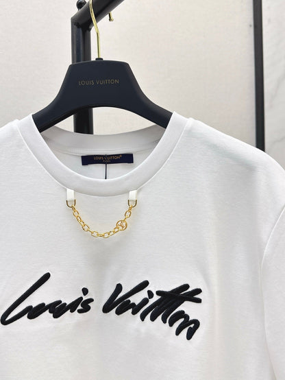 Loui 25ss embroidered t-shirt