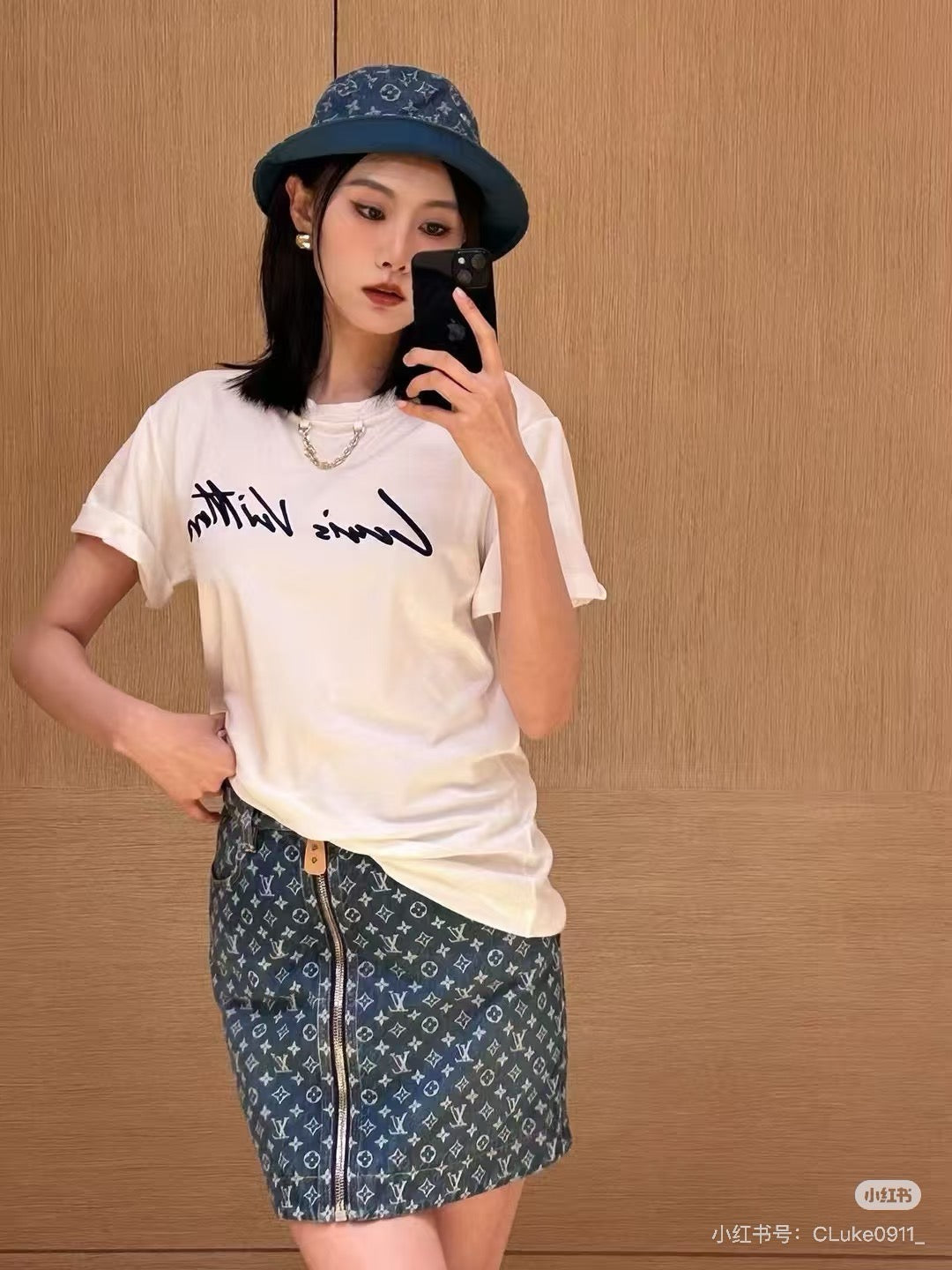 Loui 25ss embroidered t-shirt