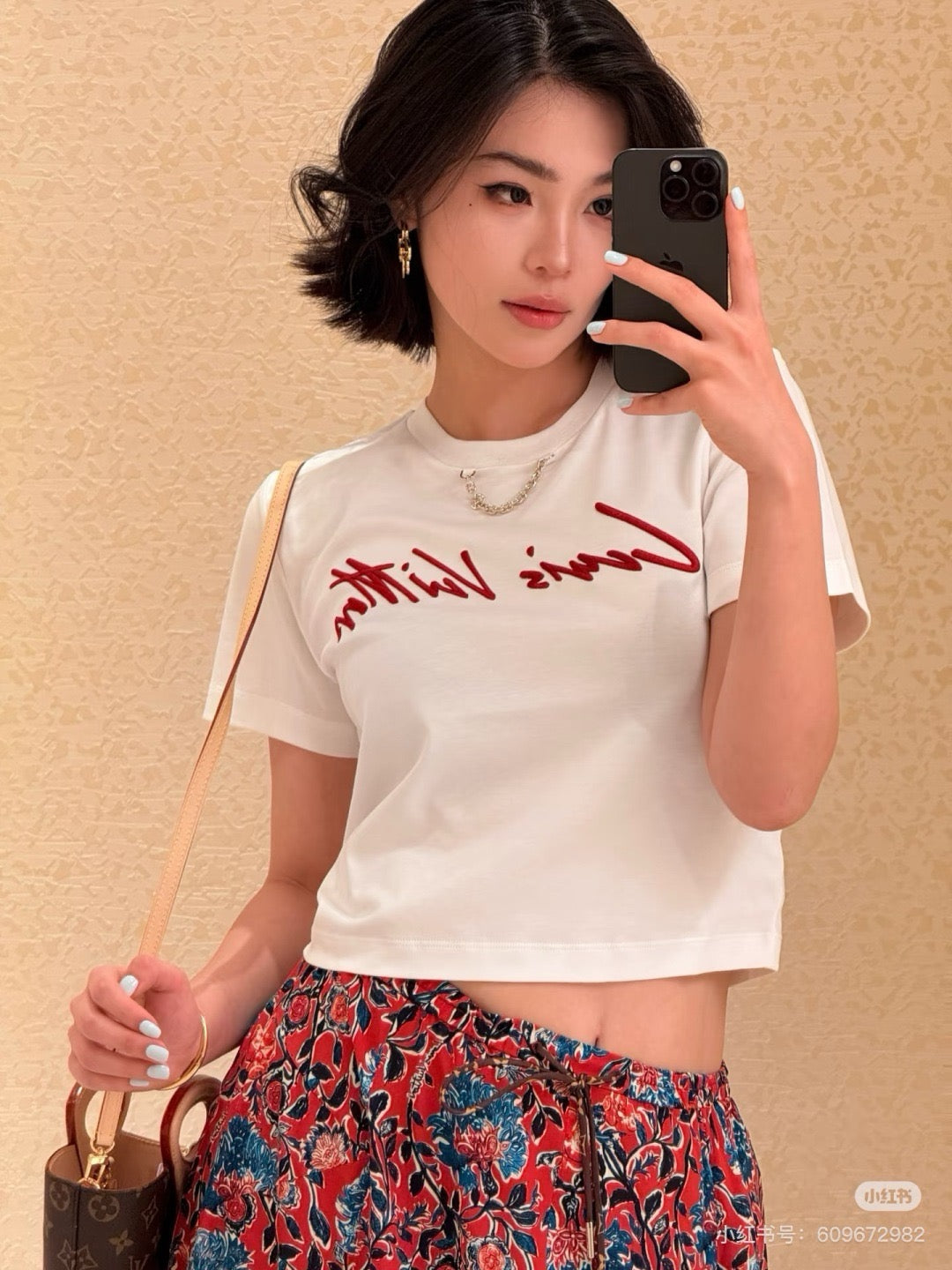 Lou 25ss crop t-shirt