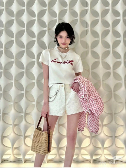 Lou 25ss crop t-shirt