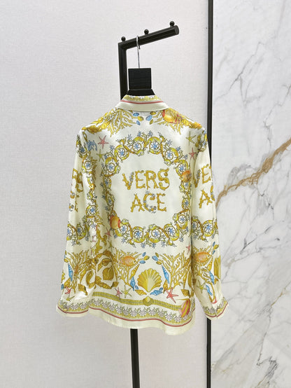 Vers 25ss Silk shirt