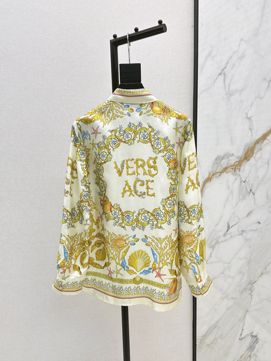 Vers 25ss Silk shirt
