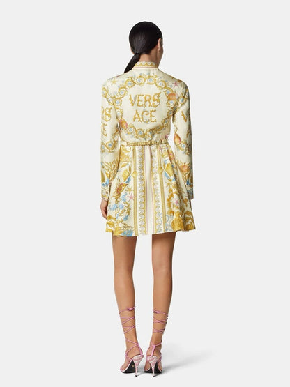 Vers 25ss Silk dress