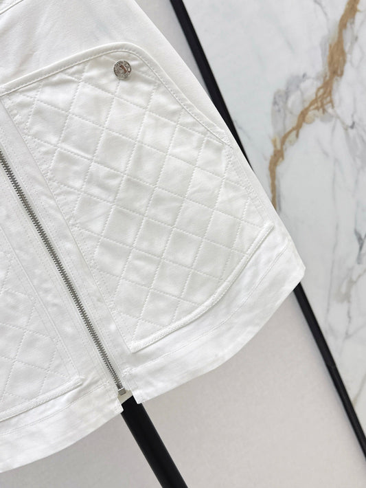 Her 25ss zipper skirt