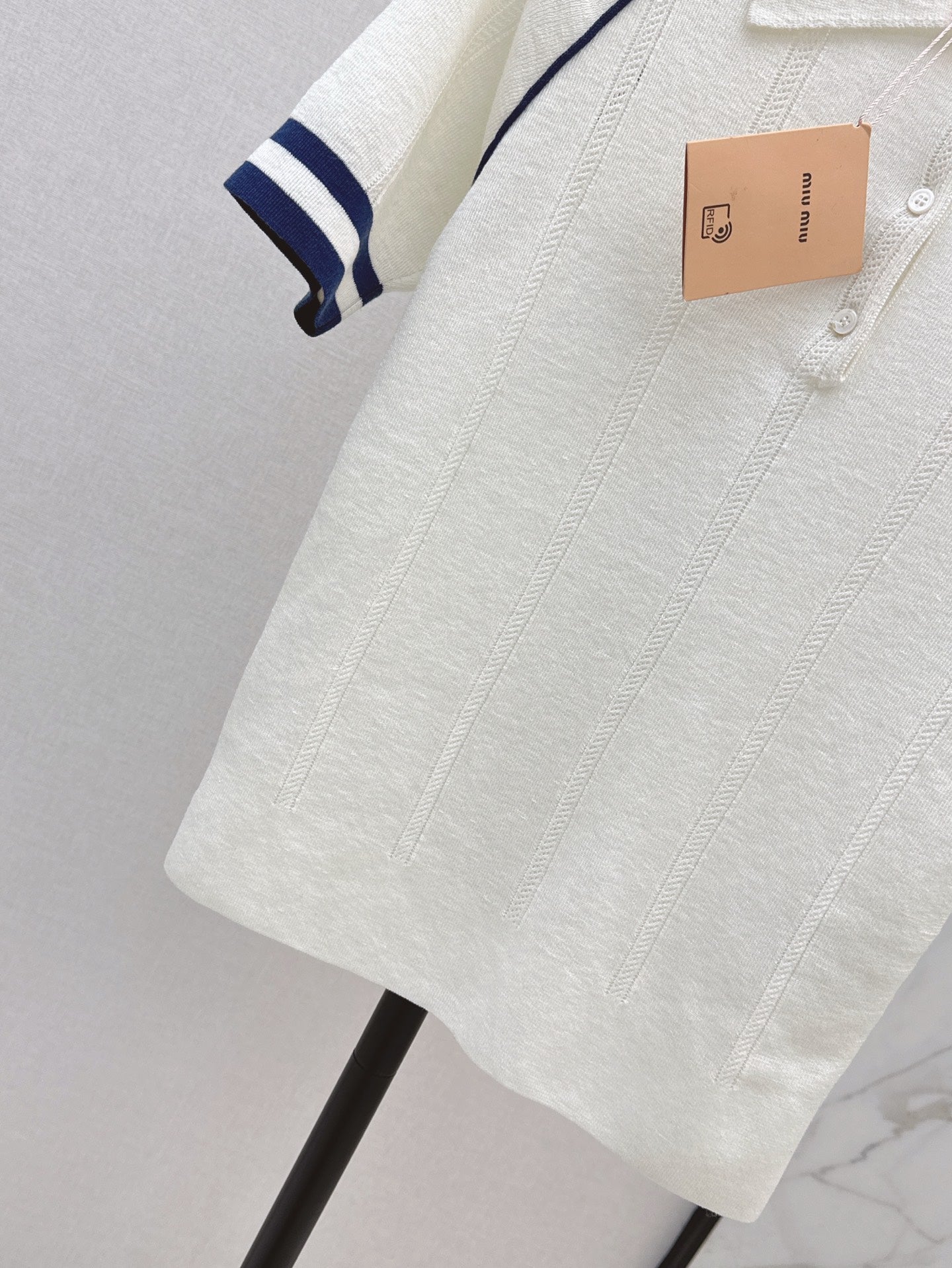 Miu 25ss knit polo