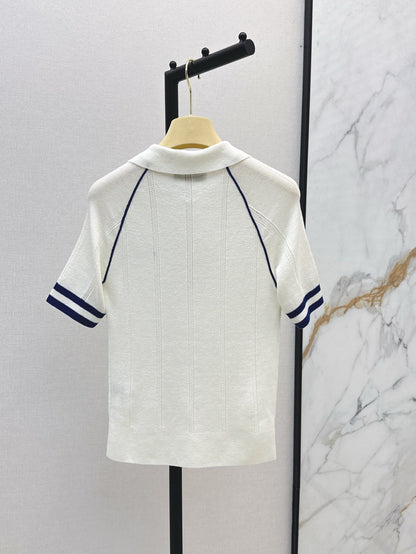 Miu 25ss knit polo