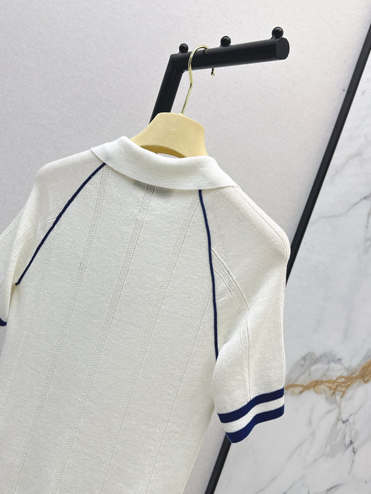 Miu 25ss knit polo