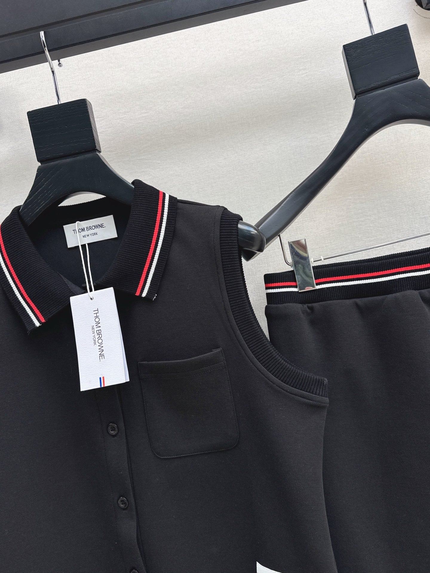 Thom 25ss vest skirt set