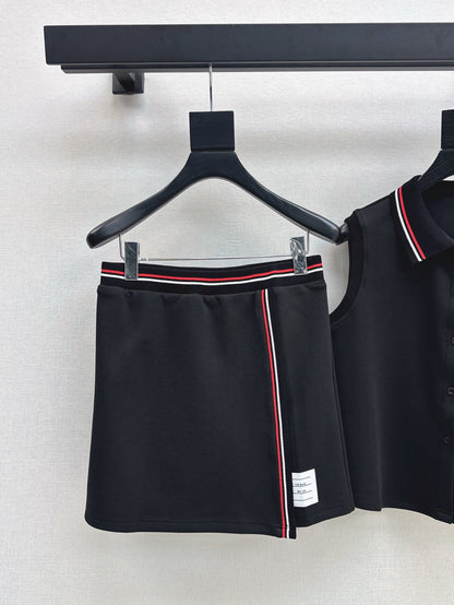 Thom 25ss vest skirt set
